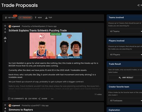 nba trade fanspo|Trade Proposals .